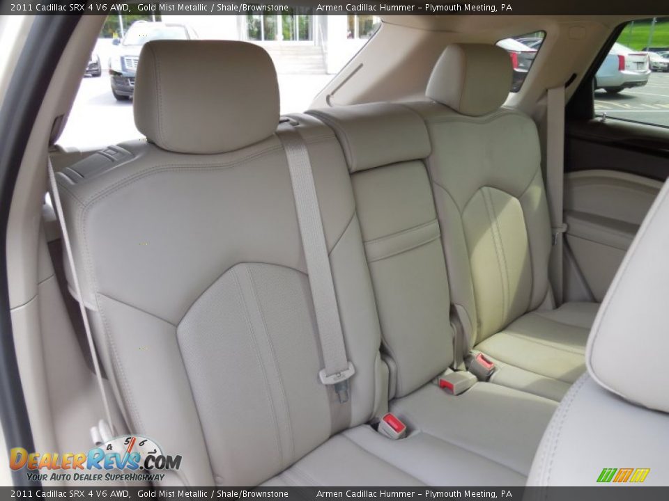 2011 Cadillac SRX 4 V6 AWD Gold Mist Metallic / Shale/Brownstone Photo #15