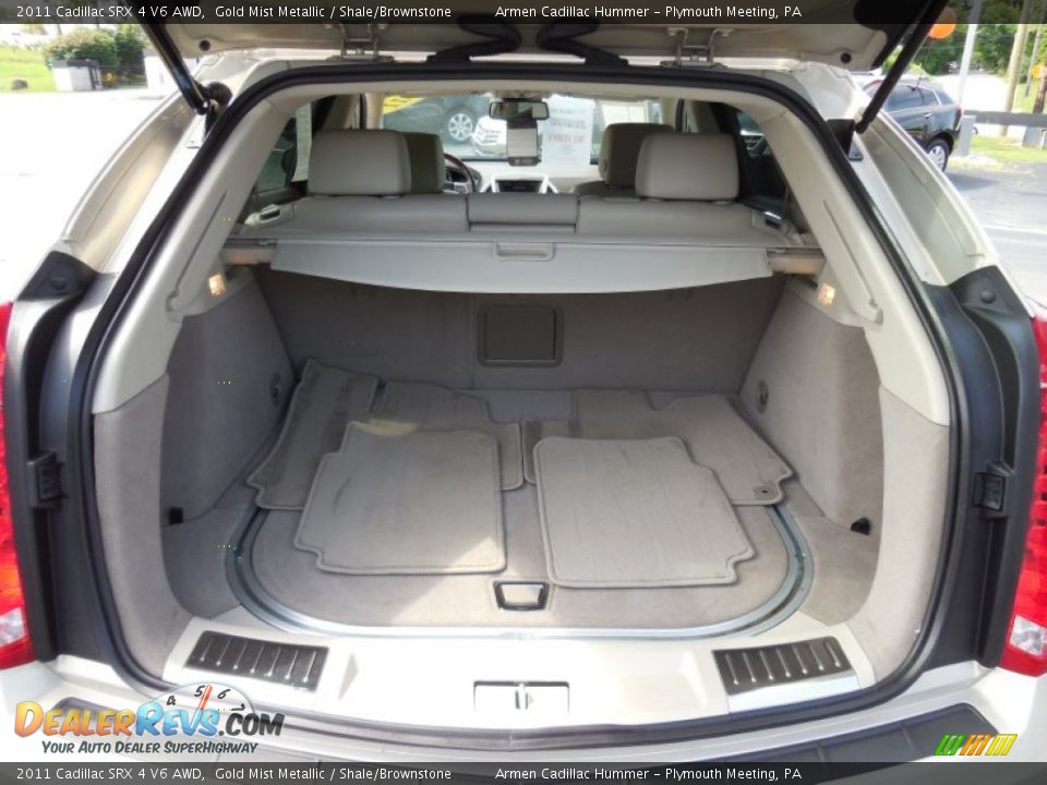 2011 Cadillac SRX 4 V6 AWD Gold Mist Metallic / Shale/Brownstone Photo #16