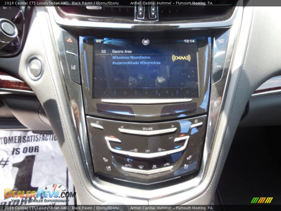 2014 Cadillac CTS Luxury Sedan AWD Black Raven / Ebony/Ebony Photo #11
