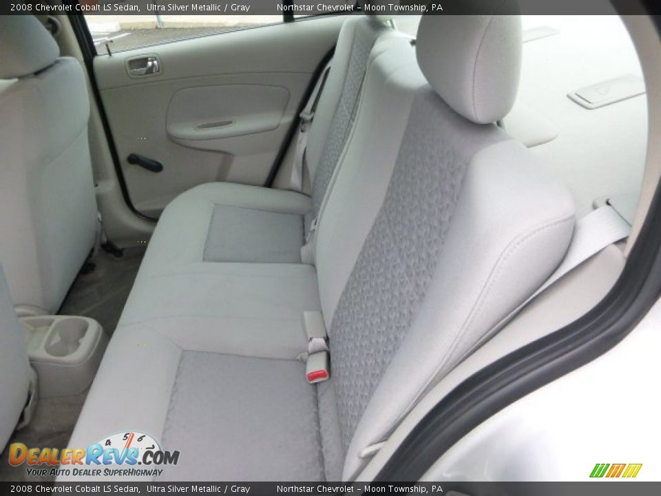 2008 Chevrolet Cobalt LS Sedan Ultra Silver Metallic / Gray Photo #11