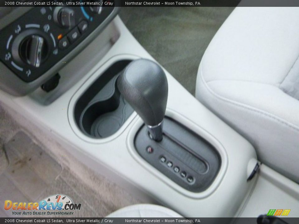 2008 Chevrolet Cobalt LS Sedan Ultra Silver Metallic / Gray Photo #16