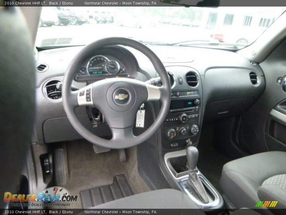 Ebony Interior - 2010 Chevrolet HHR LT Photo #12