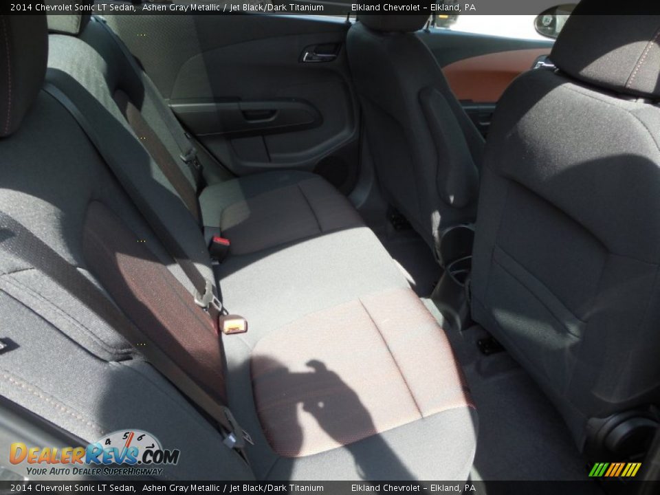 2014 Chevrolet Sonic LT Sedan Ashen Gray Metallic / Jet Black/Dark Titanium Photo #19