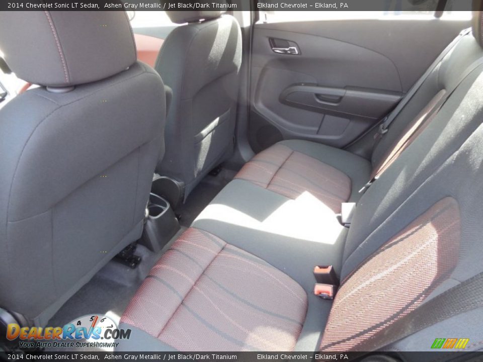 2014 Chevrolet Sonic LT Sedan Ashen Gray Metallic / Jet Black/Dark Titanium Photo #21