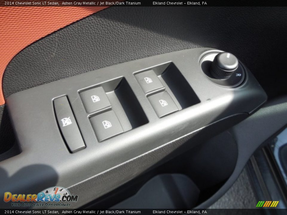 2014 Chevrolet Sonic LT Sedan Ashen Gray Metallic / Jet Black/Dark Titanium Photo #22