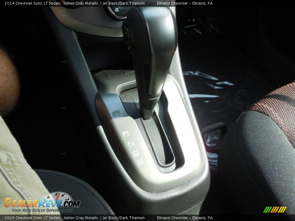 2014 Chevrolet Sonic LT Sedan Ashen Gray Metallic / Jet Black/Dark Titanium Photo #32
