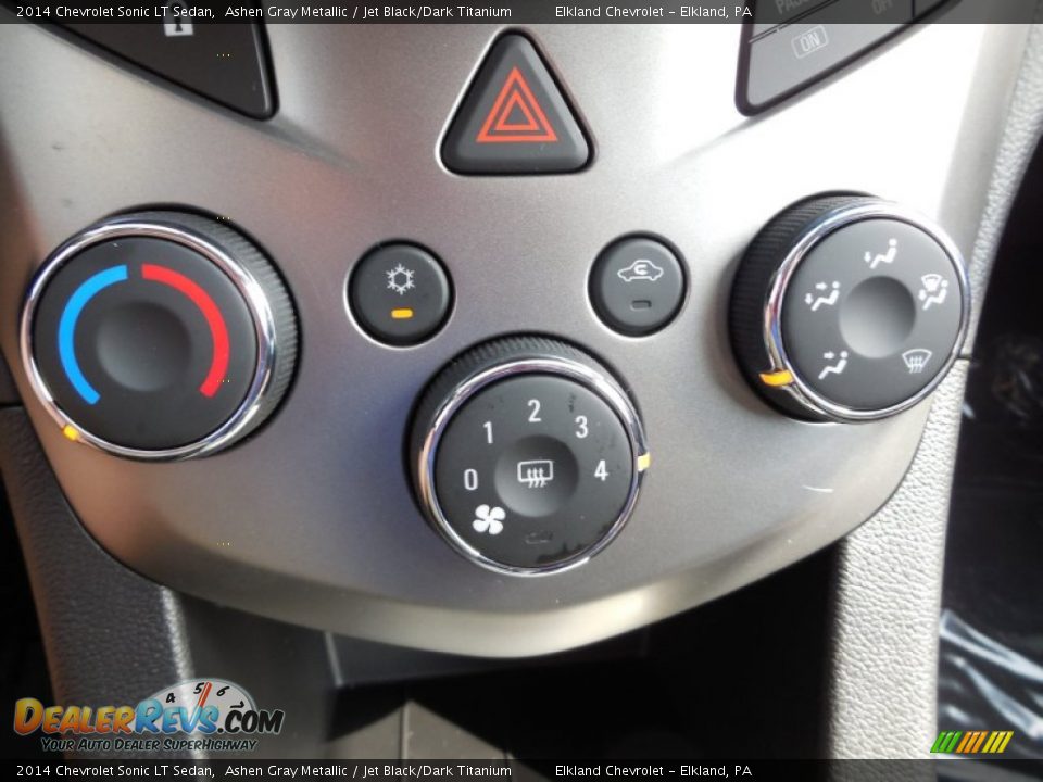 2014 Chevrolet Sonic LT Sedan Ashen Gray Metallic / Jet Black/Dark Titanium Photo #34