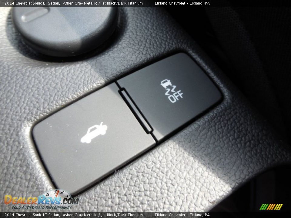 2014 Chevrolet Sonic LT Sedan Ashen Gray Metallic / Jet Black/Dark Titanium Photo #35