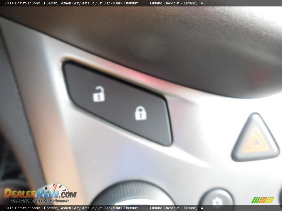 2014 Chevrolet Sonic LT Sedan Ashen Gray Metallic / Jet Black/Dark Titanium Photo #36