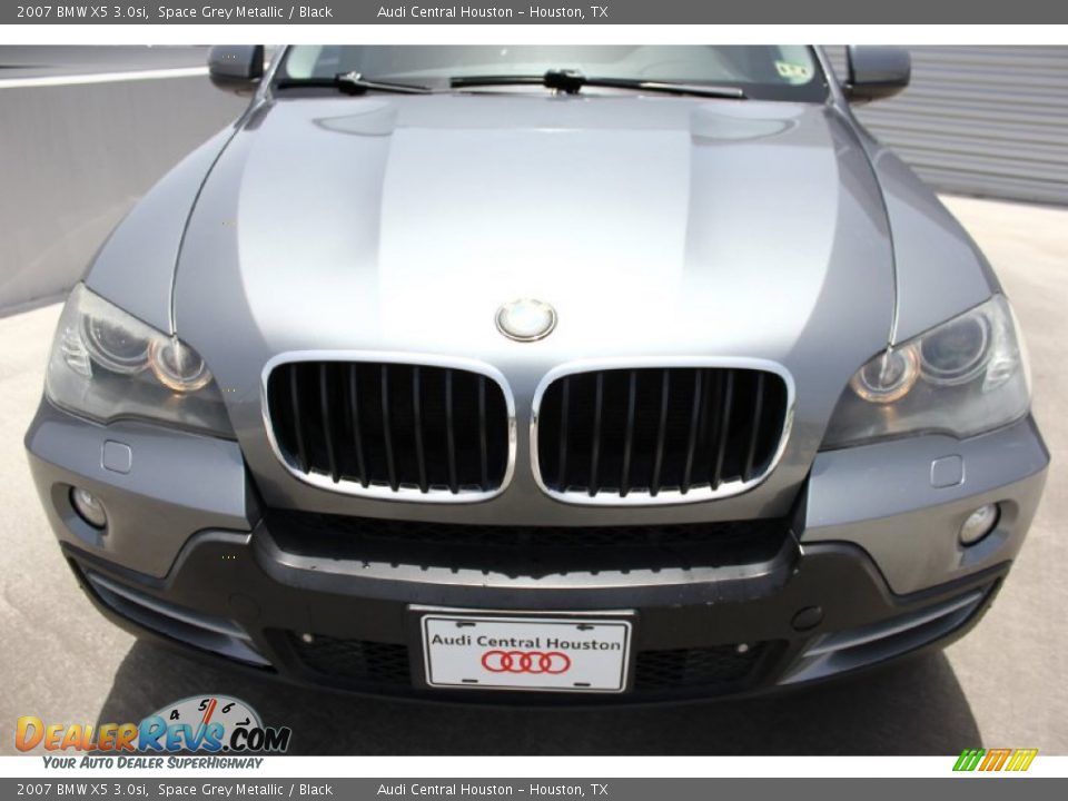 2007 BMW X5 3.0si Space Grey Metallic / Black Photo #2