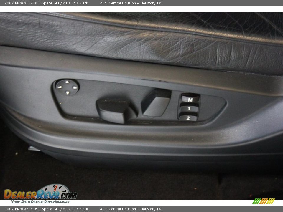 2007 BMW X5 3.0si Space Grey Metallic / Black Photo #14