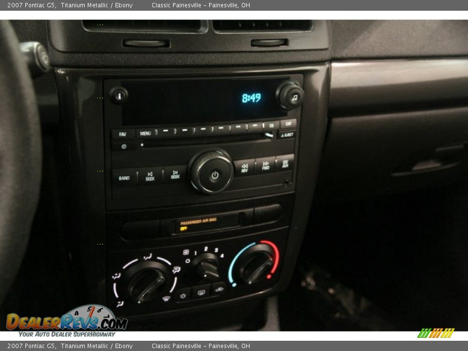 Controls of 2007 Pontiac G5  Photo #8