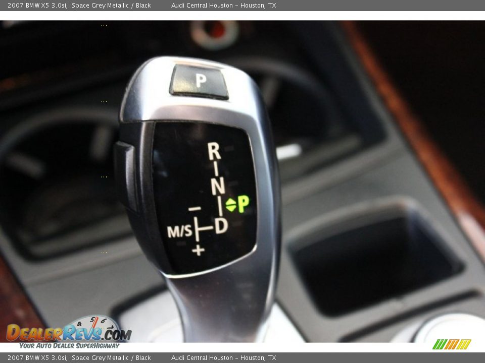 2007 BMW X5 3.0si Space Grey Metallic / Black Photo #20