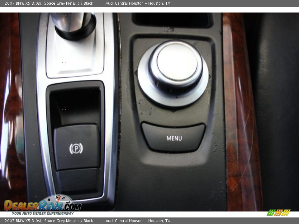 2007 BMW X5 3.0si Space Grey Metallic / Black Photo #21