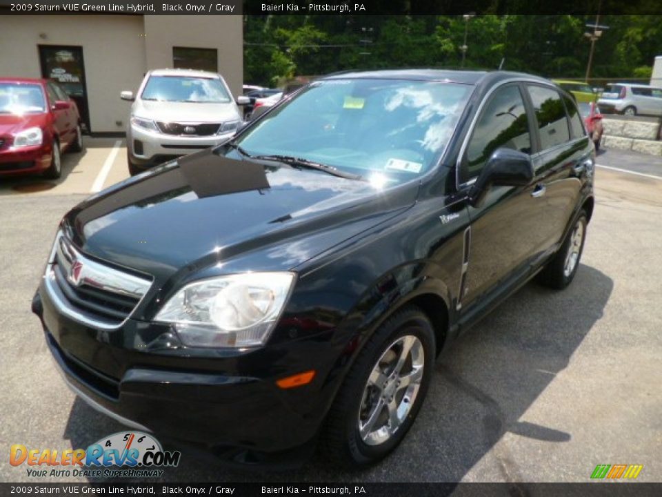 2009 Saturn VUE Green Line Hybrid Black Onyx / Gray Photo #3