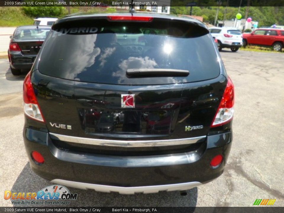 2009 Saturn VUE Green Line Hybrid Black Onyx / Gray Photo #6