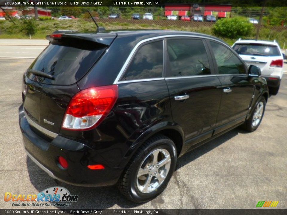 2009 Saturn VUE Green Line Hybrid Black Onyx / Gray Photo #7