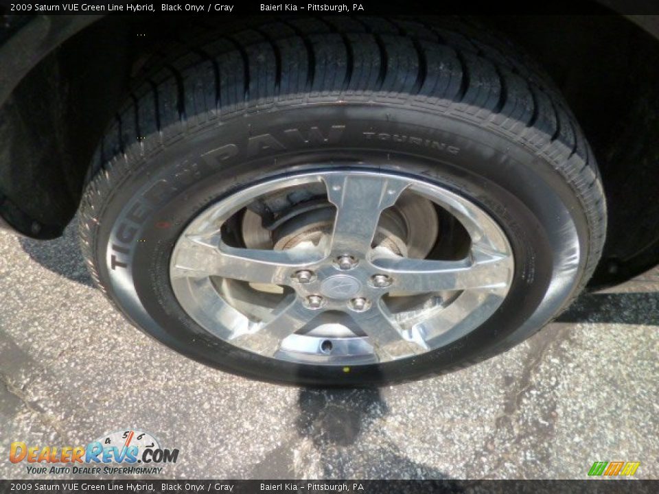 2009 Saturn VUE Green Line Hybrid Black Onyx / Gray Photo #9