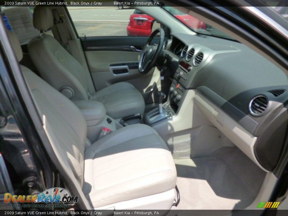 2009 Saturn VUE Green Line Hybrid Black Onyx / Gray Photo #10
