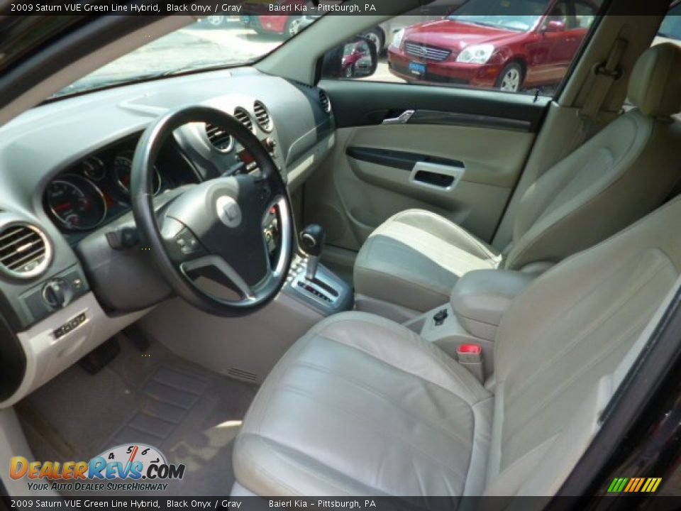 2009 Saturn VUE Green Line Hybrid Black Onyx / Gray Photo #15