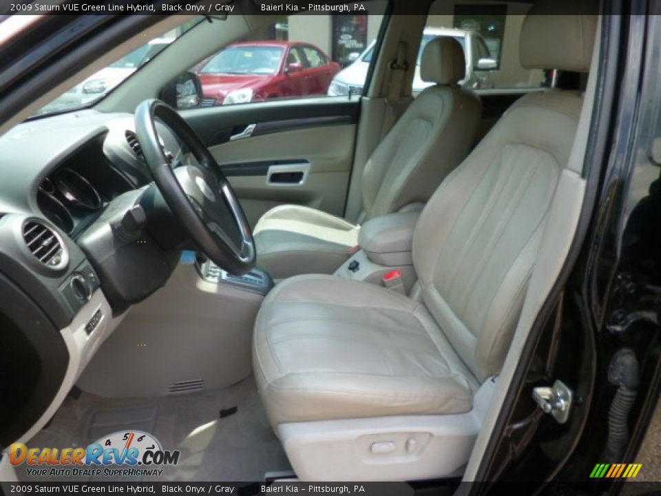2009 Saturn VUE Green Line Hybrid Black Onyx / Gray Photo #16