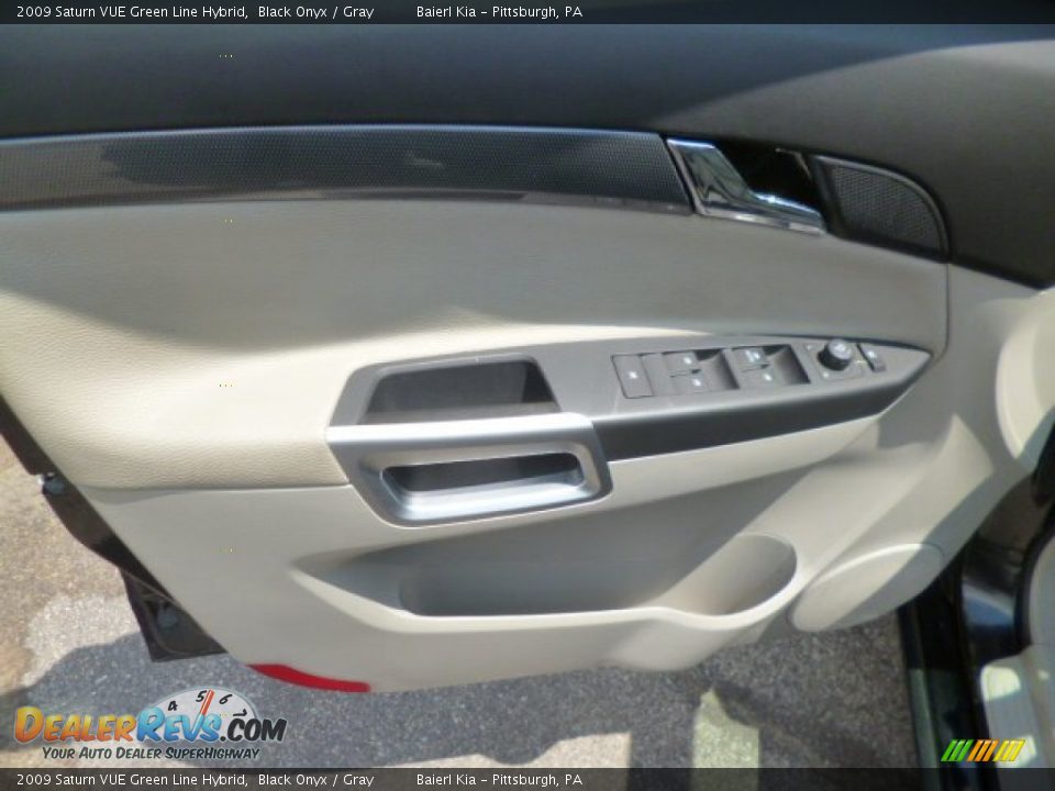 2009 Saturn VUE Green Line Hybrid Black Onyx / Gray Photo #17