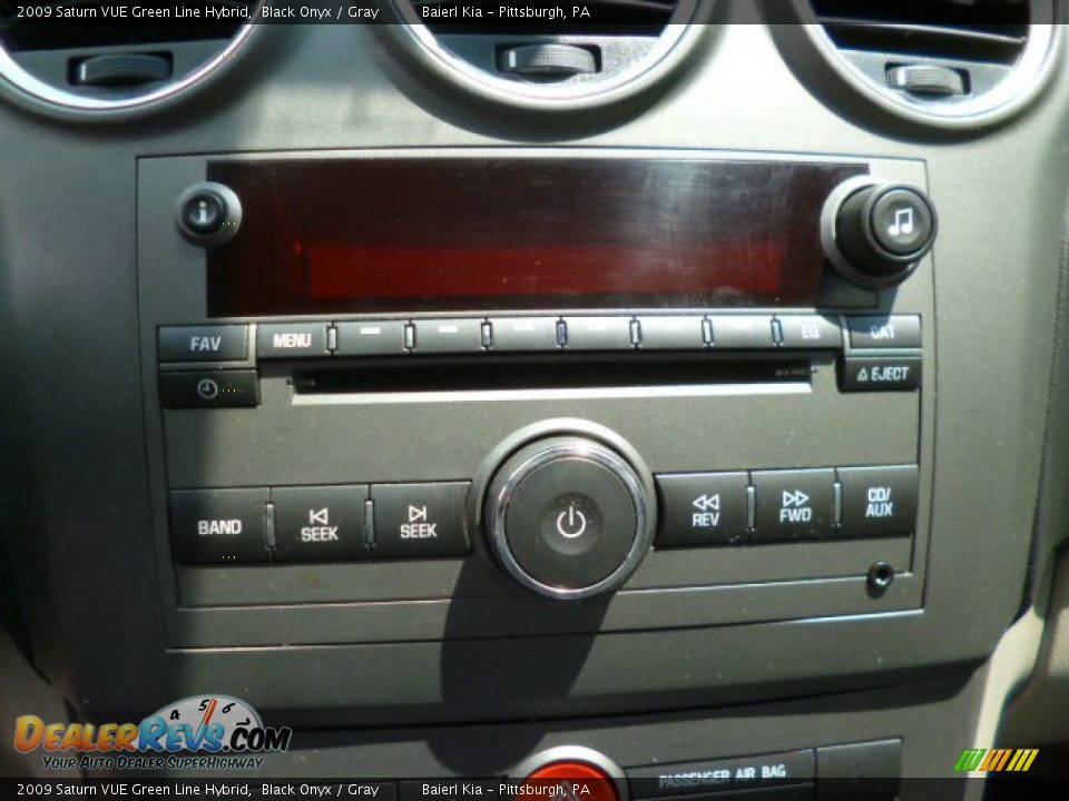 2009 Saturn VUE Green Line Hybrid Black Onyx / Gray Photo #19