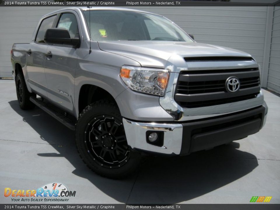 2014 Toyota Tundra TSS CrewMax Silver Sky Metallic / Graphite Photo #2