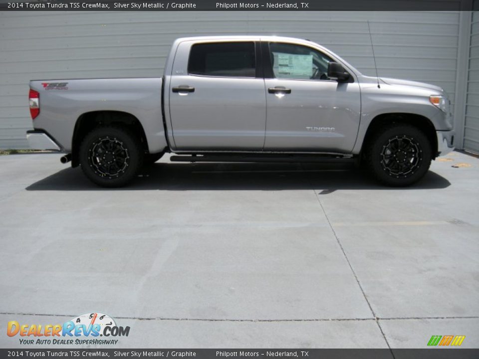 2014 Toyota Tundra TSS CrewMax Silver Sky Metallic / Graphite Photo #3