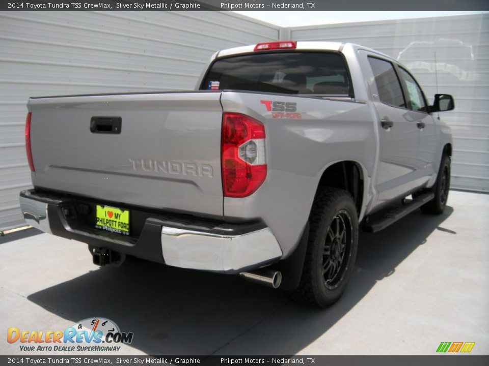 2014 Toyota Tundra TSS CrewMax Silver Sky Metallic / Graphite Photo #4