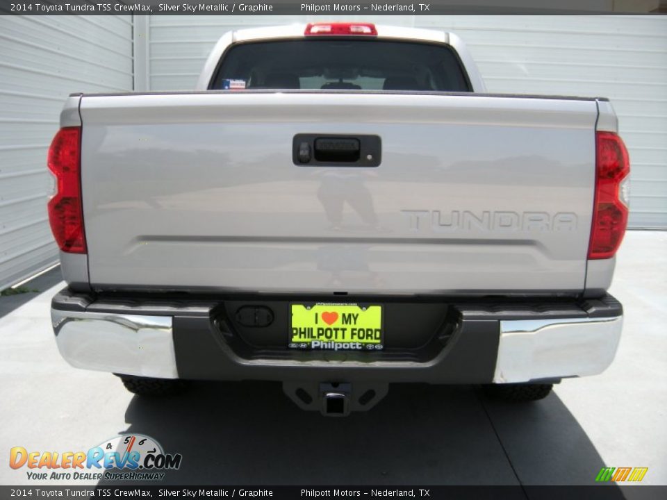 2014 Toyota Tundra TSS CrewMax Silver Sky Metallic / Graphite Photo #5