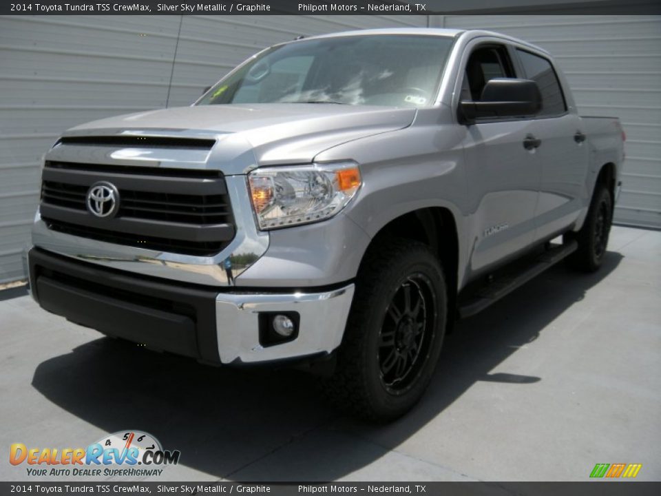 2014 Toyota Tundra TSS CrewMax Silver Sky Metallic / Graphite Photo #7