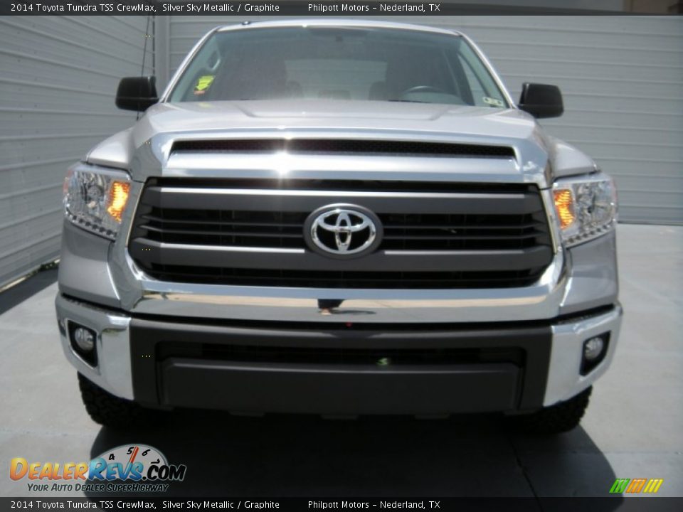 2014 Toyota Tundra TSS CrewMax Silver Sky Metallic / Graphite Photo #8