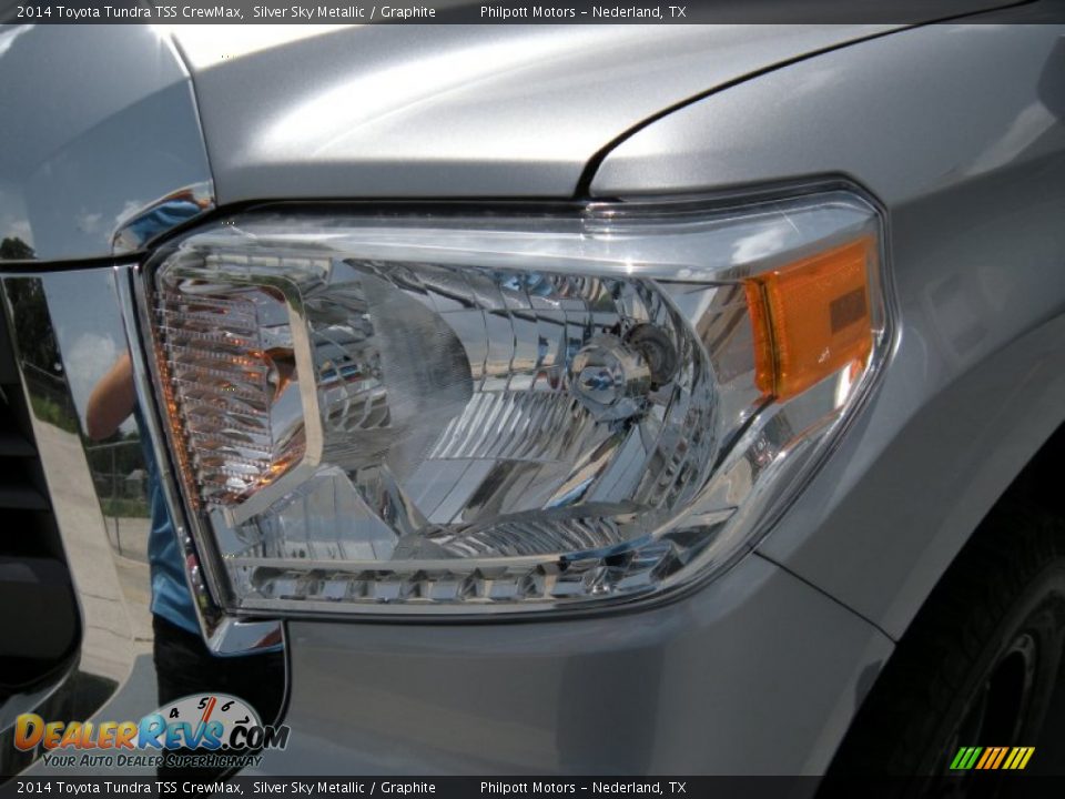 2014 Toyota Tundra TSS CrewMax Silver Sky Metallic / Graphite Photo #9
