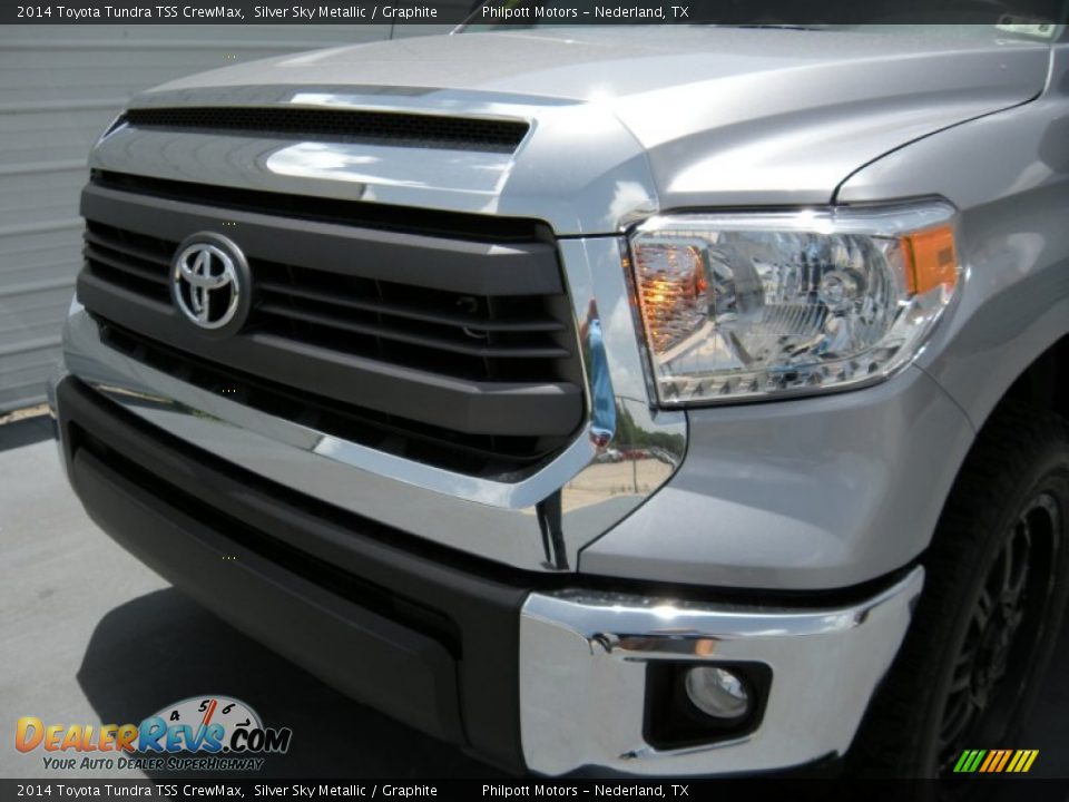 2014 Toyota Tundra TSS CrewMax Silver Sky Metallic / Graphite Photo #10