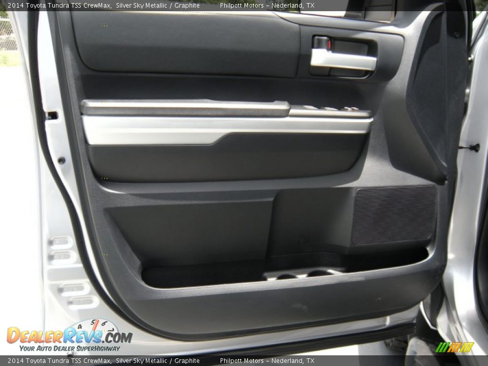 2014 Toyota Tundra TSS CrewMax Silver Sky Metallic / Graphite Photo #23