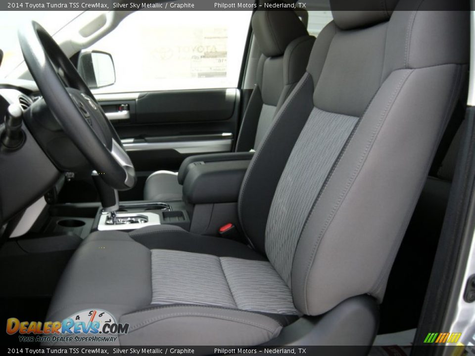 2014 Toyota Tundra TSS CrewMax Silver Sky Metallic / Graphite Photo #25