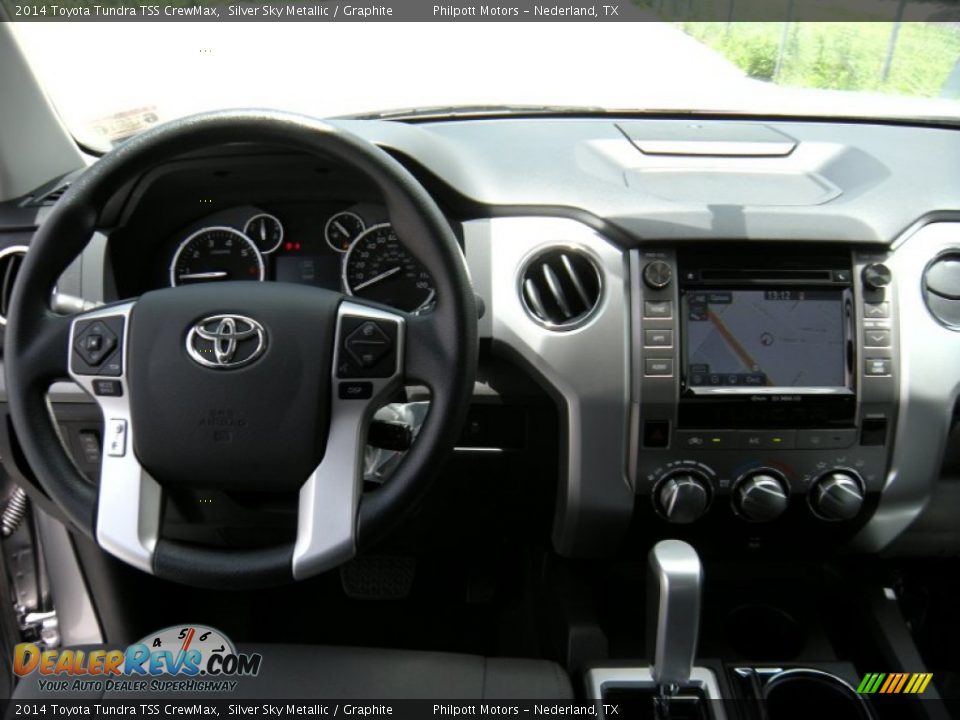 2014 Toyota Tundra TSS CrewMax Silver Sky Metallic / Graphite Photo #27