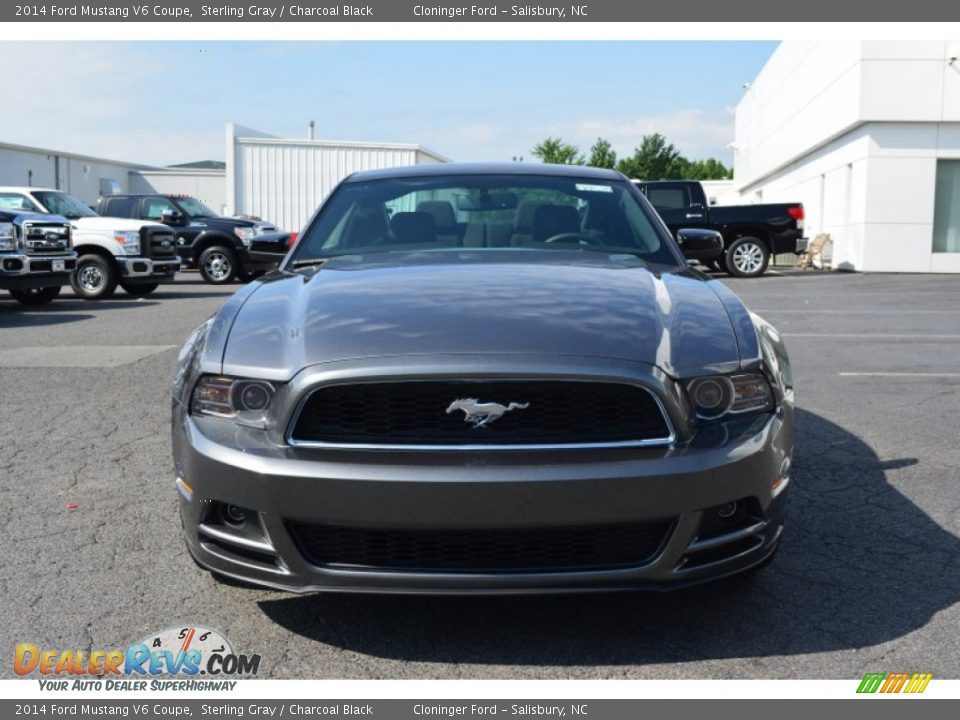 2014 Ford Mustang V6 Coupe Sterling Gray / Charcoal Black Photo #4