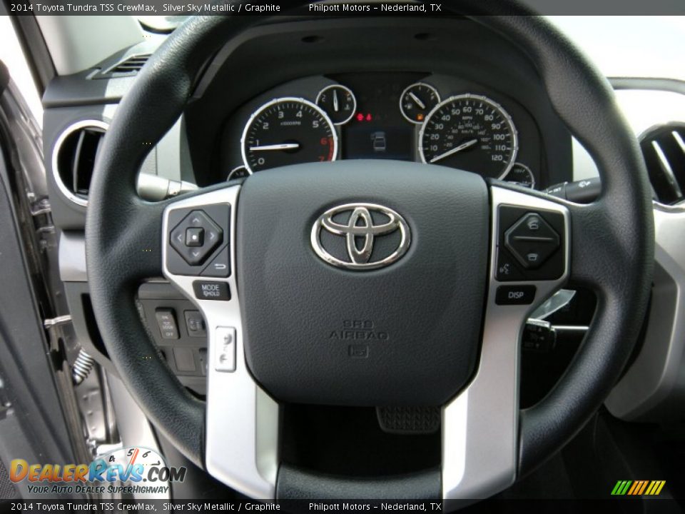 2014 Toyota Tundra TSS CrewMax Silver Sky Metallic / Graphite Photo #32
