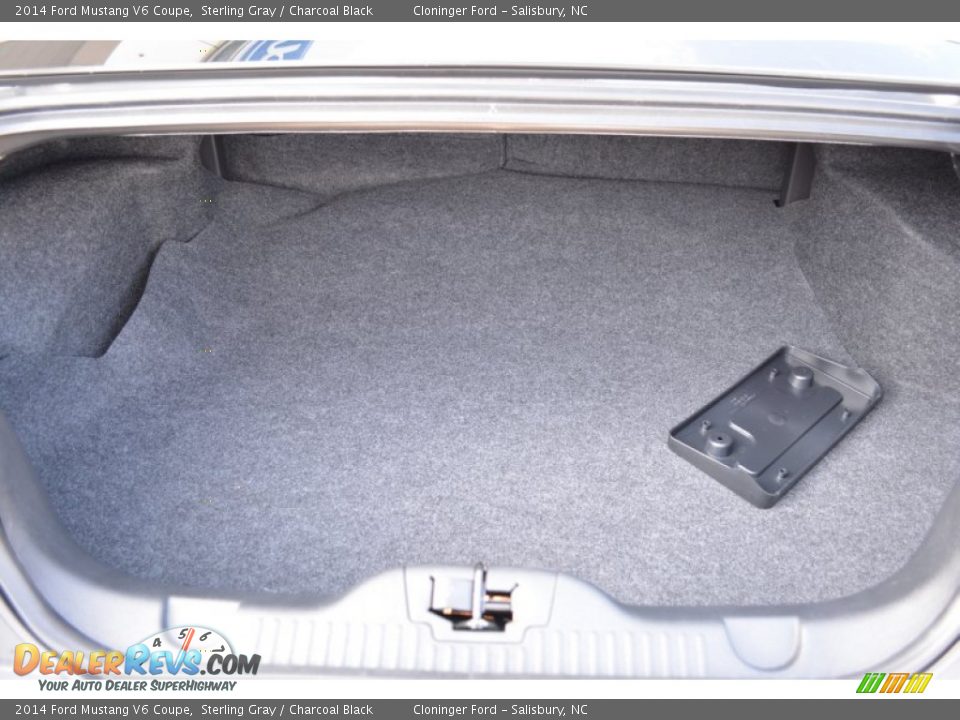 2014 Ford Mustang V6 Coupe Sterling Gray / Charcoal Black Photo #9