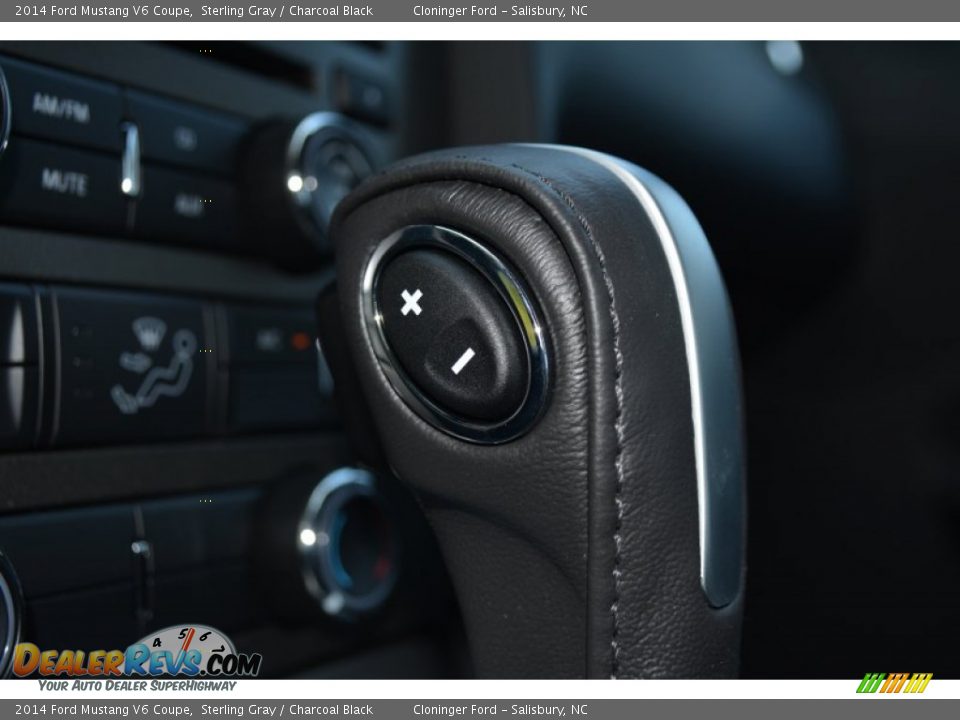 2014 Ford Mustang V6 Coupe Sterling Gray / Charcoal Black Photo #13