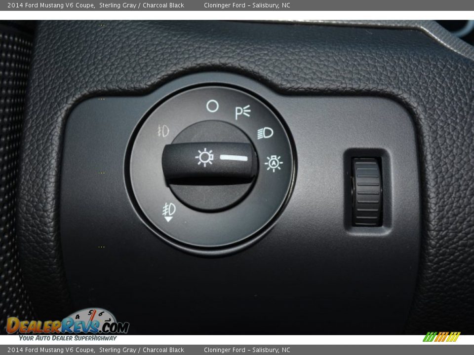 2014 Ford Mustang V6 Coupe Sterling Gray / Charcoal Black Photo #17