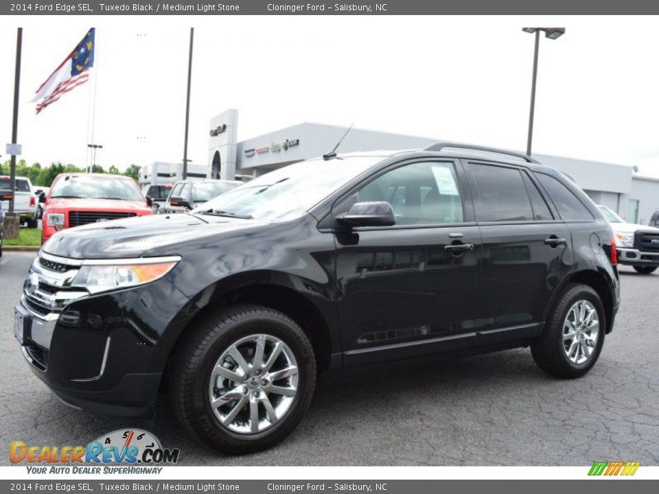 Front 3/4 View of 2014 Ford Edge SEL Photo #3