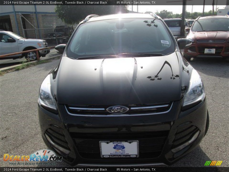 2014 Ford Escape Titanium 2.0L EcoBoost Tuxedo Black / Charcoal Black Photo #2