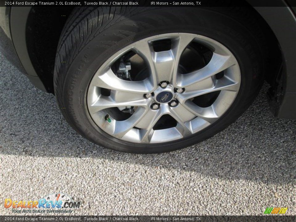 2014 Ford Escape Titanium 2.0L EcoBoost Tuxedo Black / Charcoal Black Photo #4