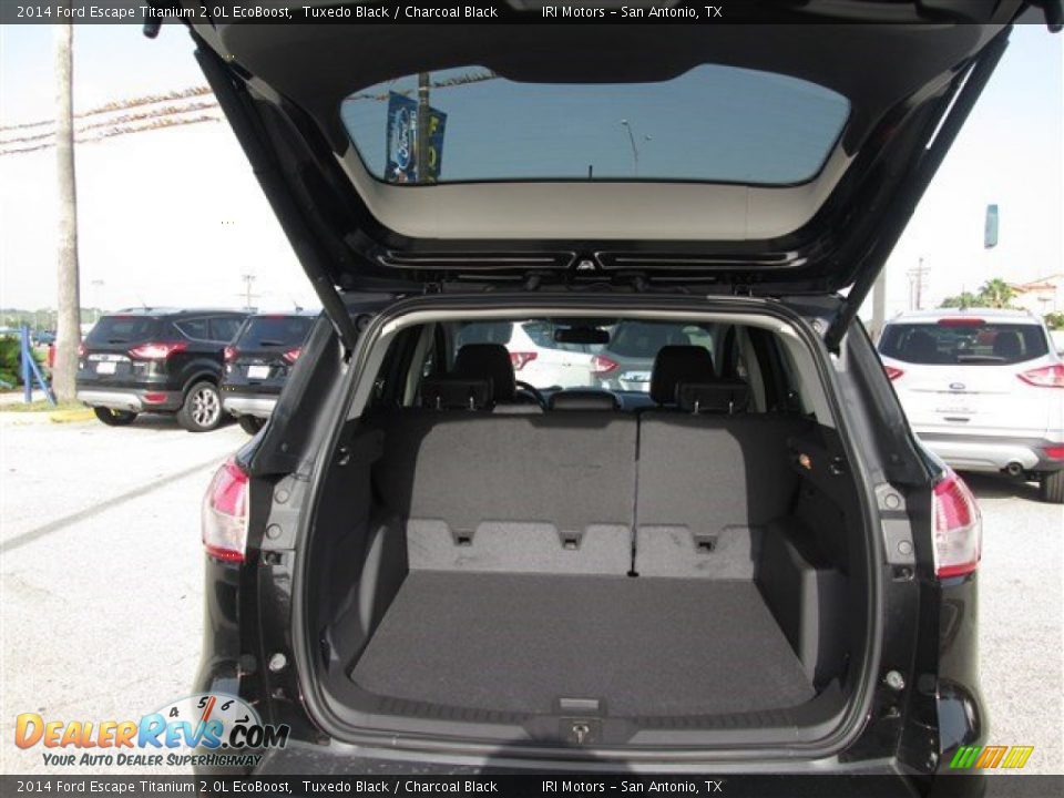 2014 Ford Escape Titanium 2.0L EcoBoost Tuxedo Black / Charcoal Black Photo #7
