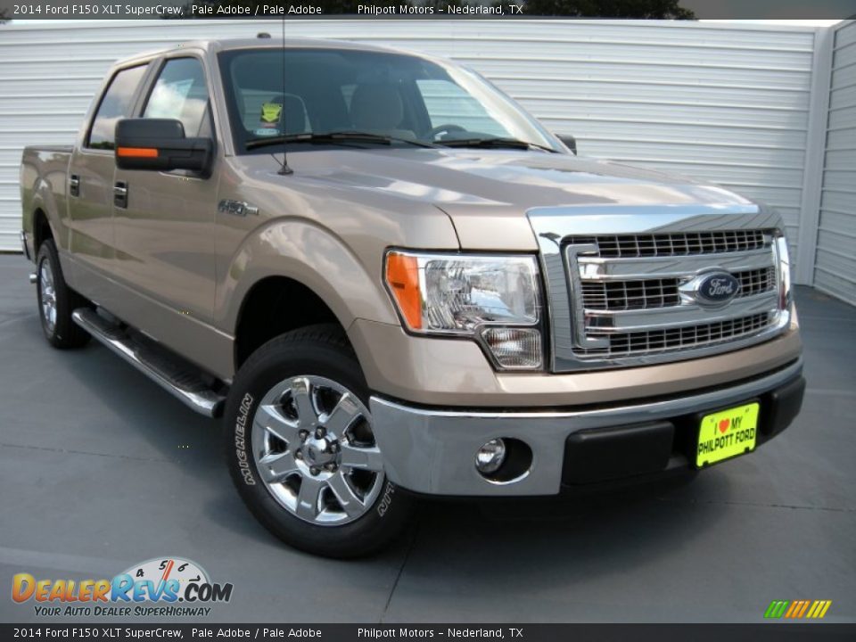 2014 Ford F150 XLT SuperCrew Pale Adobe / Pale Adobe Photo #2