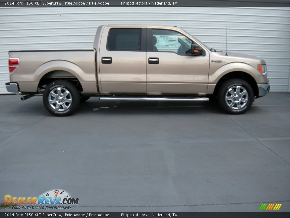 2014 Ford F150 XLT SuperCrew Pale Adobe / Pale Adobe Photo #3