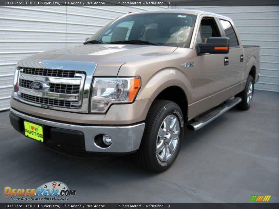 2014 Ford F150 XLT SuperCrew Pale Adobe / Pale Adobe Photo #7
